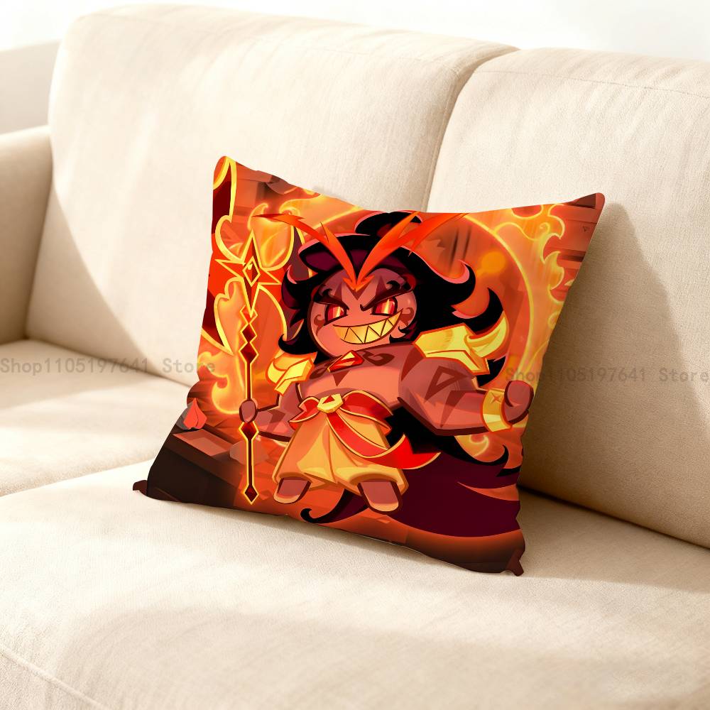For BBurning Spice CCookie Pillow Case Cushion Cover Home Decor Birthday Gift Pillowcover
