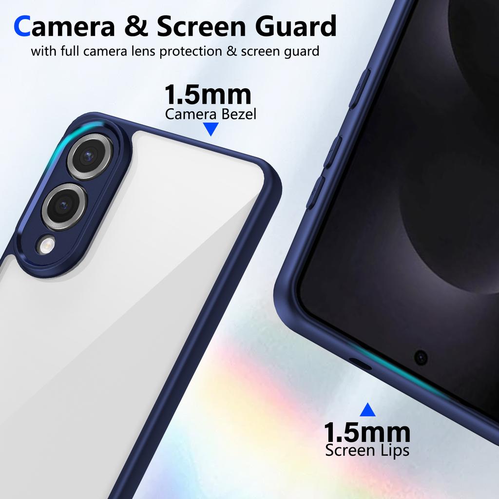 For Samsung Galaxy S26 Ultra S26Plus S25 Ultra Phone Case Acrylic Back Cover For Samsung S24 S23 S22 S21 S20FE Shockproof Bumper