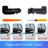 2PCS LED Dynamic Turn Signal Side Rearview Mirror Indicator Blinker Light for Toyota Hilux AN120 AN130 Fortuner 2016-2021Upgrade