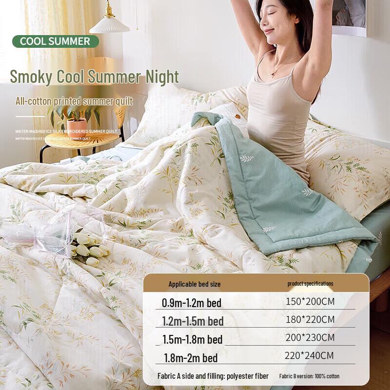 Nanjiren Antibacterial Fiber Summer Quilt