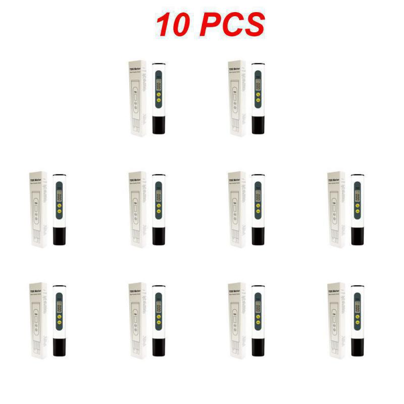 1~10PCS Meter Digital Water Tester 0-9990ppm Drinking Water Quality Analyzer Monitor Filter Rapid Test Aquarium Hydroponics