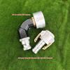 IBC Tote Quick Connector: Aluminum Alloy, Coarse Thread to 1", 1.5", 2" Insert Pipe Connector.