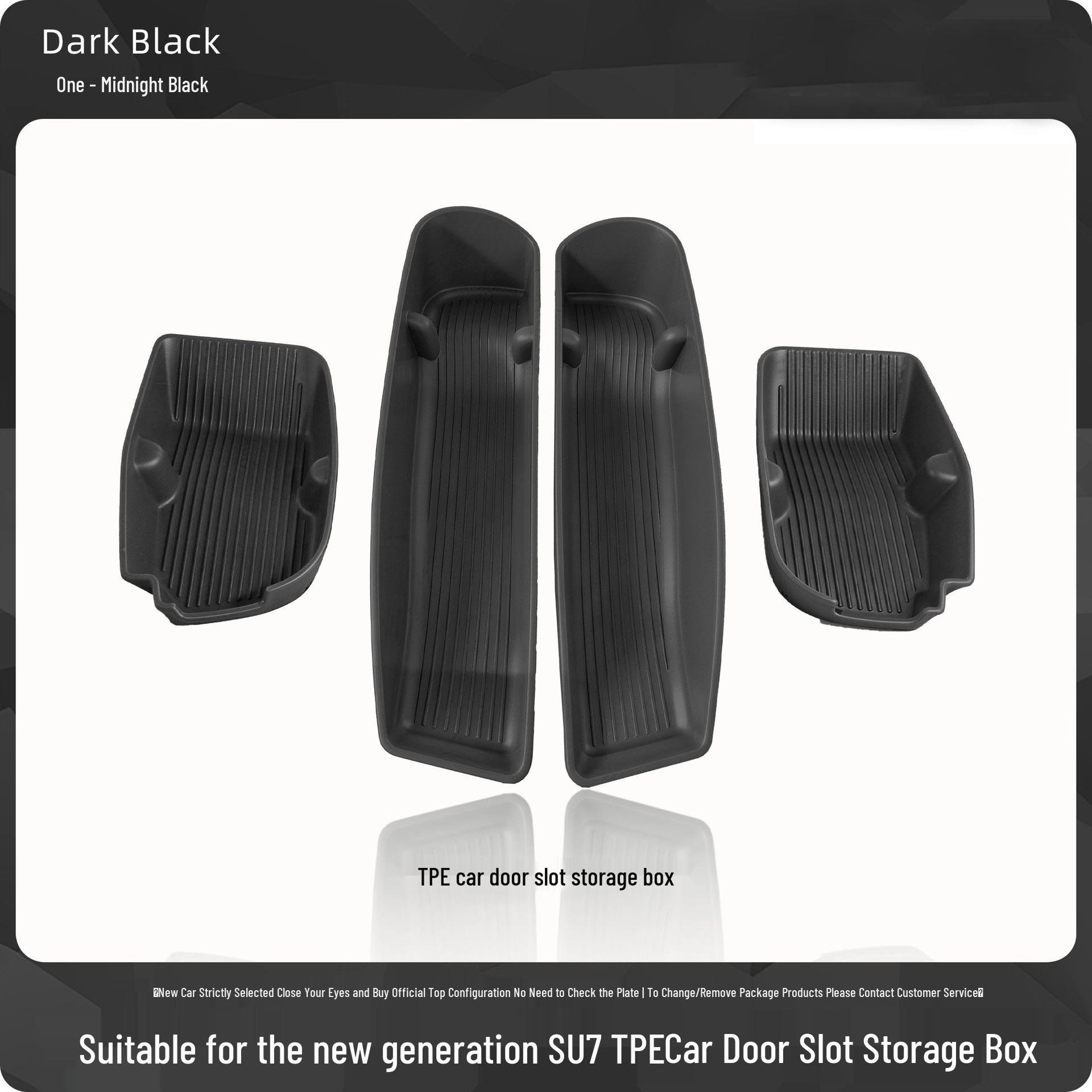 

Xiaomi SU7 TPE Car Door Storage Organizer Box - Interior Decoration Accessory