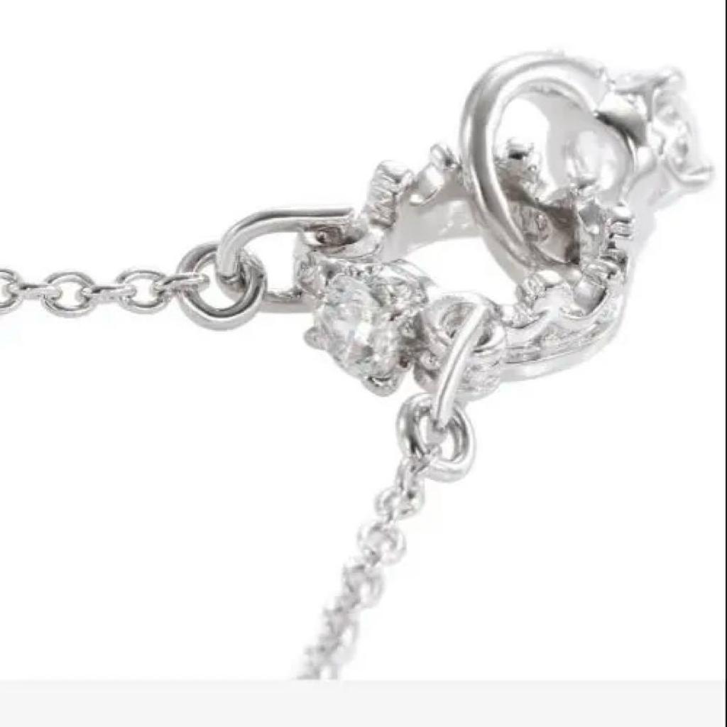 Used Justin Davis silver necklace