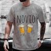 Spanish Boyfriend Evg Team Groom Man T Shirt Single Farewell Short Sleeve Tees Bachelor Party Tshirt Wedding Beer Graphic Tops