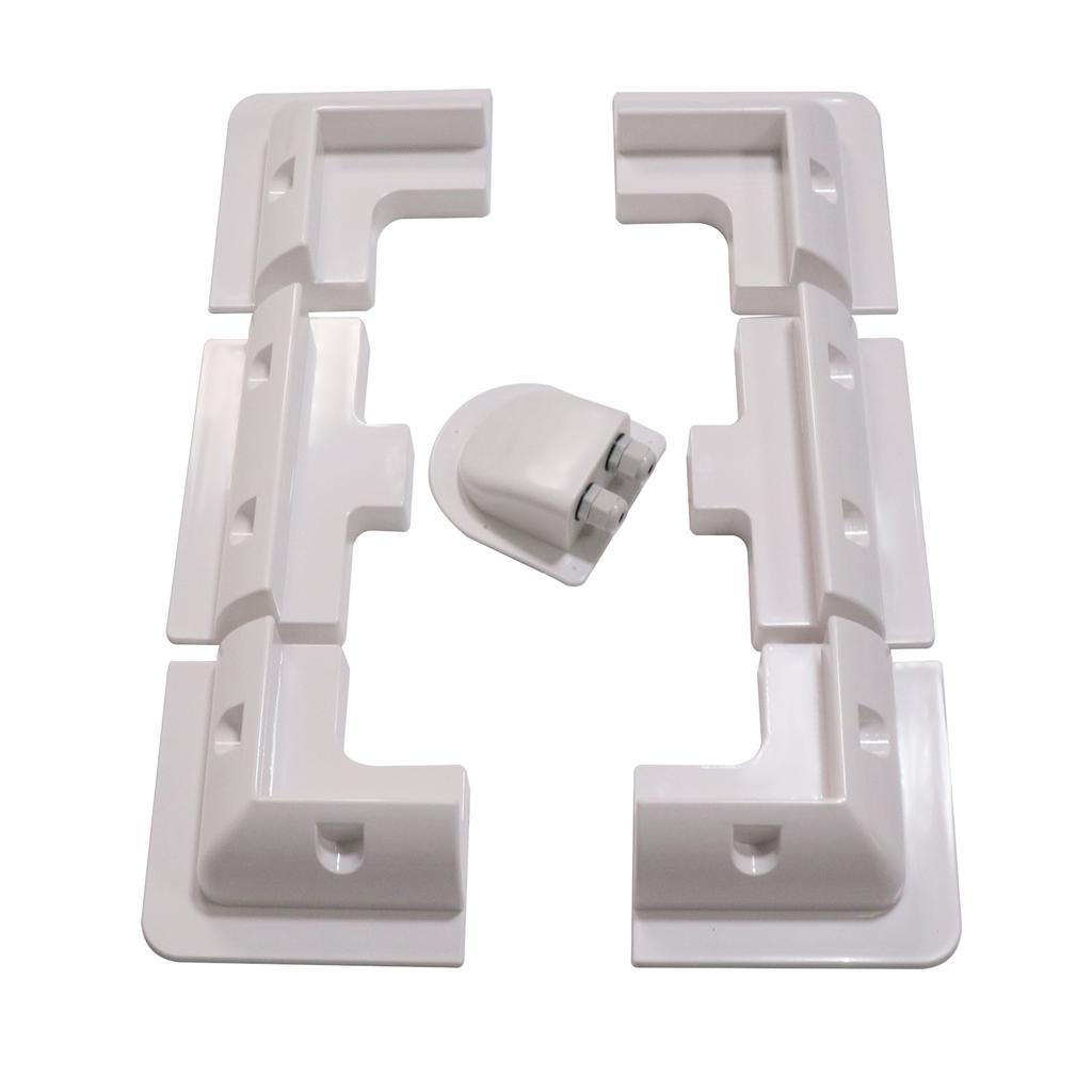 7x 7PCS Solar Panel Corner Mounting Bracket Mounting Fixing Bracket Bracket RV Experience Functional