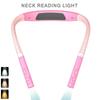 LED Neck Reading Lights Rechargeable Flexible Reading Lamps Bendable Adjustable Portable Hanging Book Light For Camping Lighting