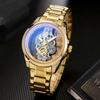 Men's Double-Sided Hollow Tourbillon Watch with Fully Automatic Movement