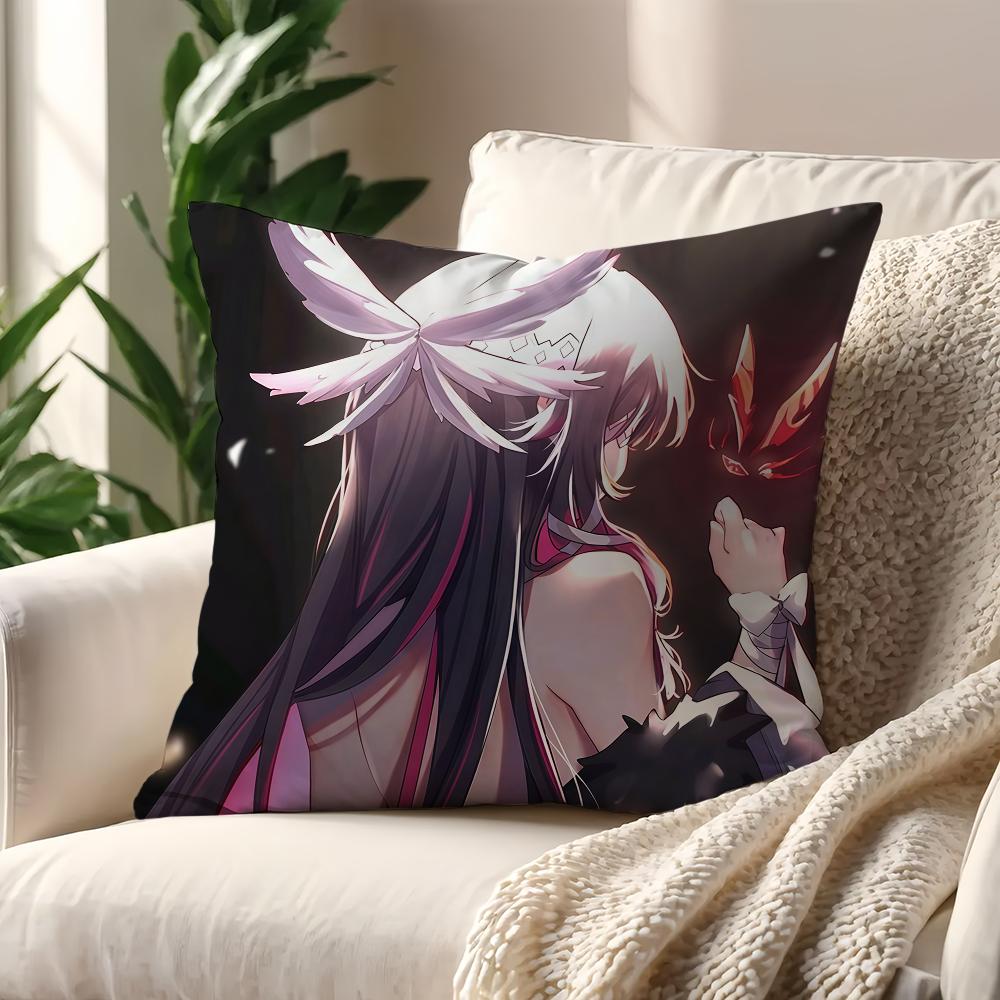 GGenshin Columbina Impact cushion cover For Pillow Printing Sofa Decoration Home Car Room Coffee Shop Office Nordic Simplicity