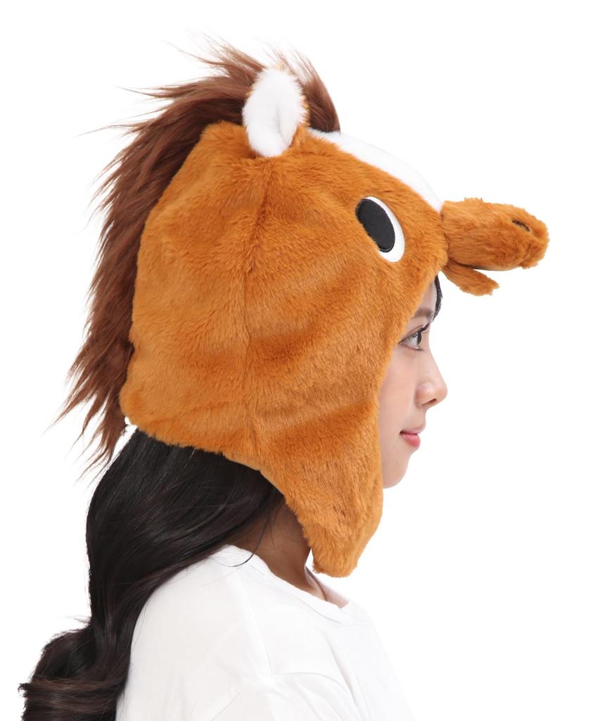 [SAZAC] Kigurumi Cap Hat Horse Zodiac 2946