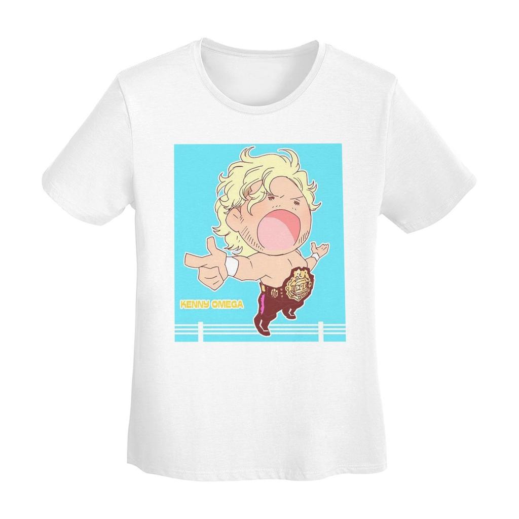 Kenny Omega Kenny The Champ TShirt Women Short Sleeve T Shirts ONeck Clothes Cotton Summer Tees Streetwear