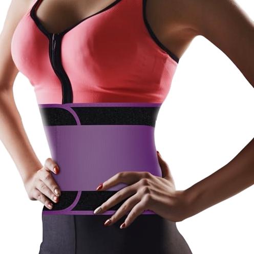 Premium Neopren Verstellbarer Taillentrimmer für Damen - Elastischer Schlanker Taillenverschluss - Intensives Training - Bauchstraffung - Lendenwirbelstütze