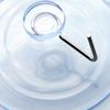 1 Set Practical Suction Hook Widely Use PVC Transparent Clear Sucker Hanger for Daily