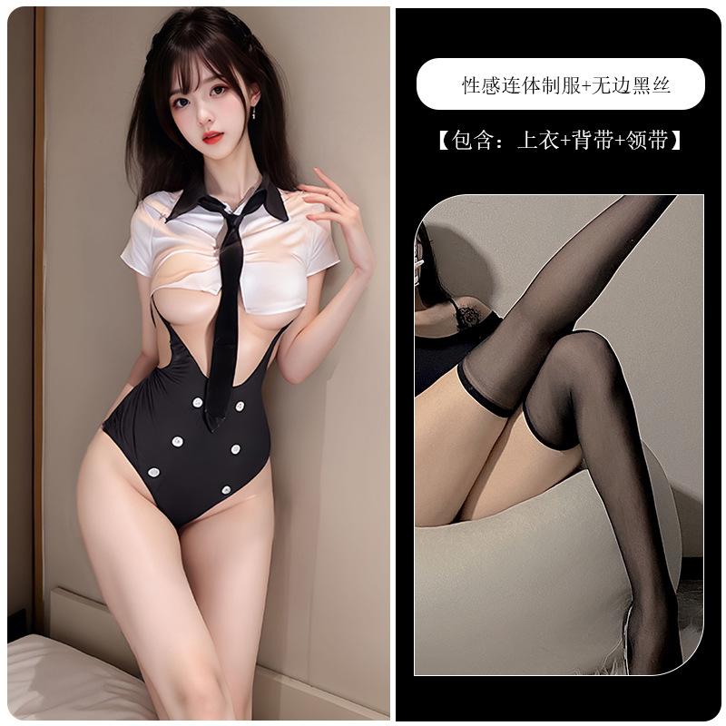 Sexy Lingerie Sexy Cute Rabbit Seductive Conjoined Pure Desire To Show Buttocks Perspective Seduction Rabbit Girl