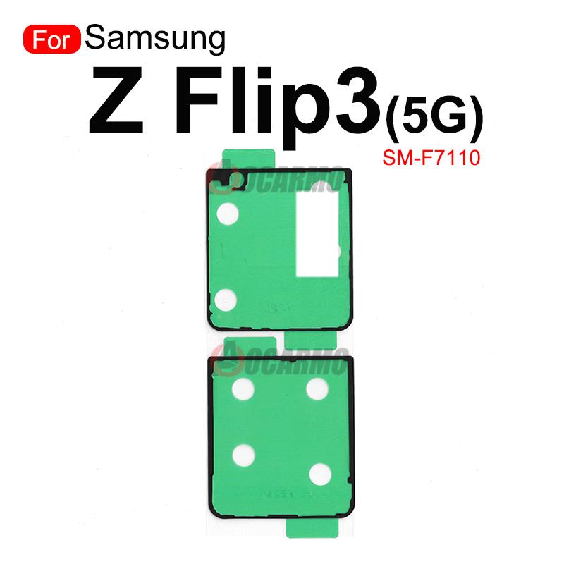 Back Waterproof Adhesive For Samsung Galaxy Z Flip Flip3 Flip4 5G Rear Cover Sticker Glue F7000 F7070 F7110 Replacement Parts