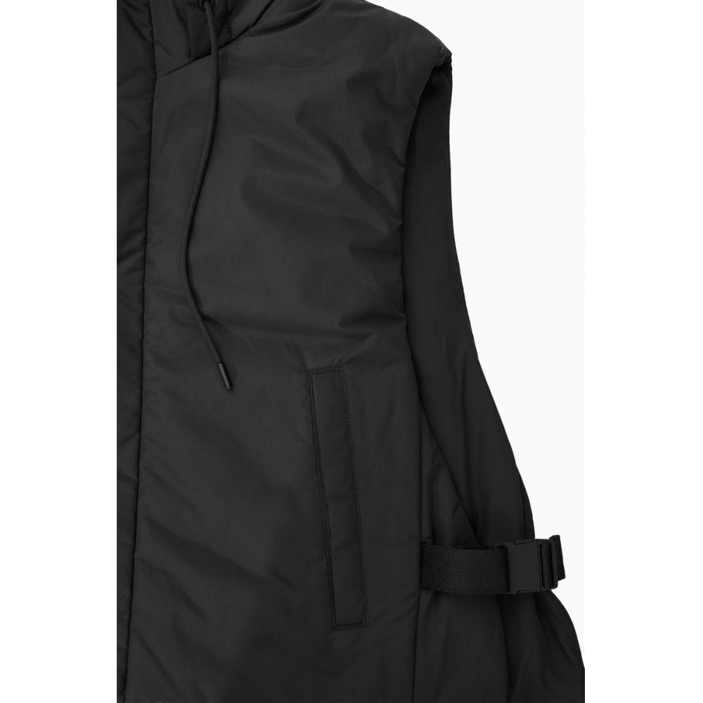 COS Japonská polstrovaná vesta s kapucí