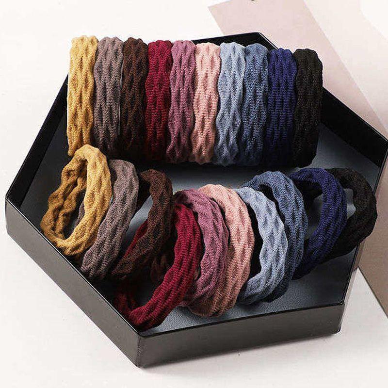 

Durable High Elastic Hair Ties for Girls – Spring/Summer Ponytail Holders 20 Mixed Colors
