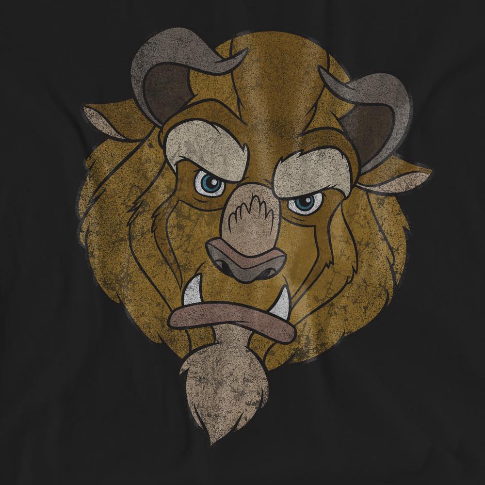 Beauty And The Beast Unisex Adult Beast Head T-Shirt