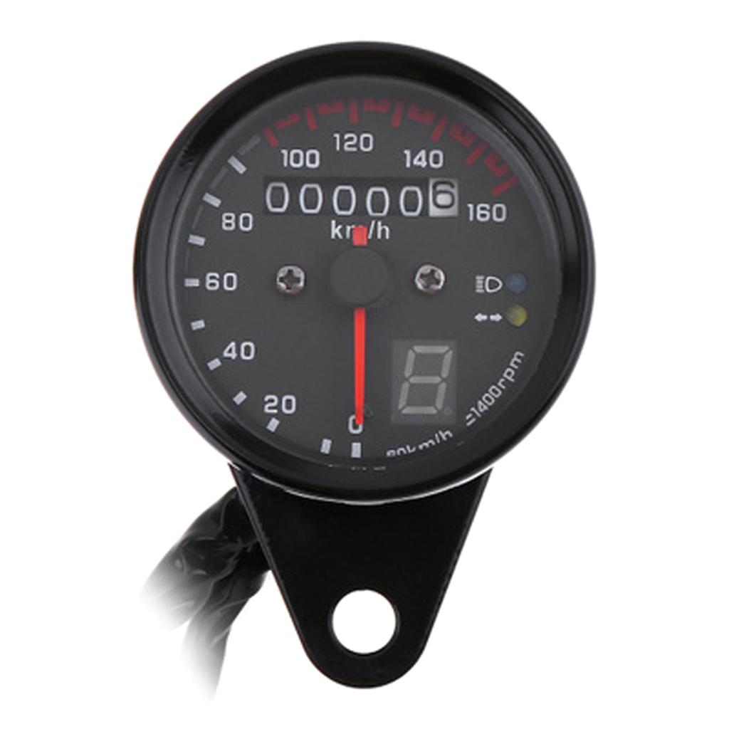 Motorcycle Odometer Tachometer for Iron Horse Earth Eagle Vintage Digital Speedometer LED Backlit Motorbike Accessories