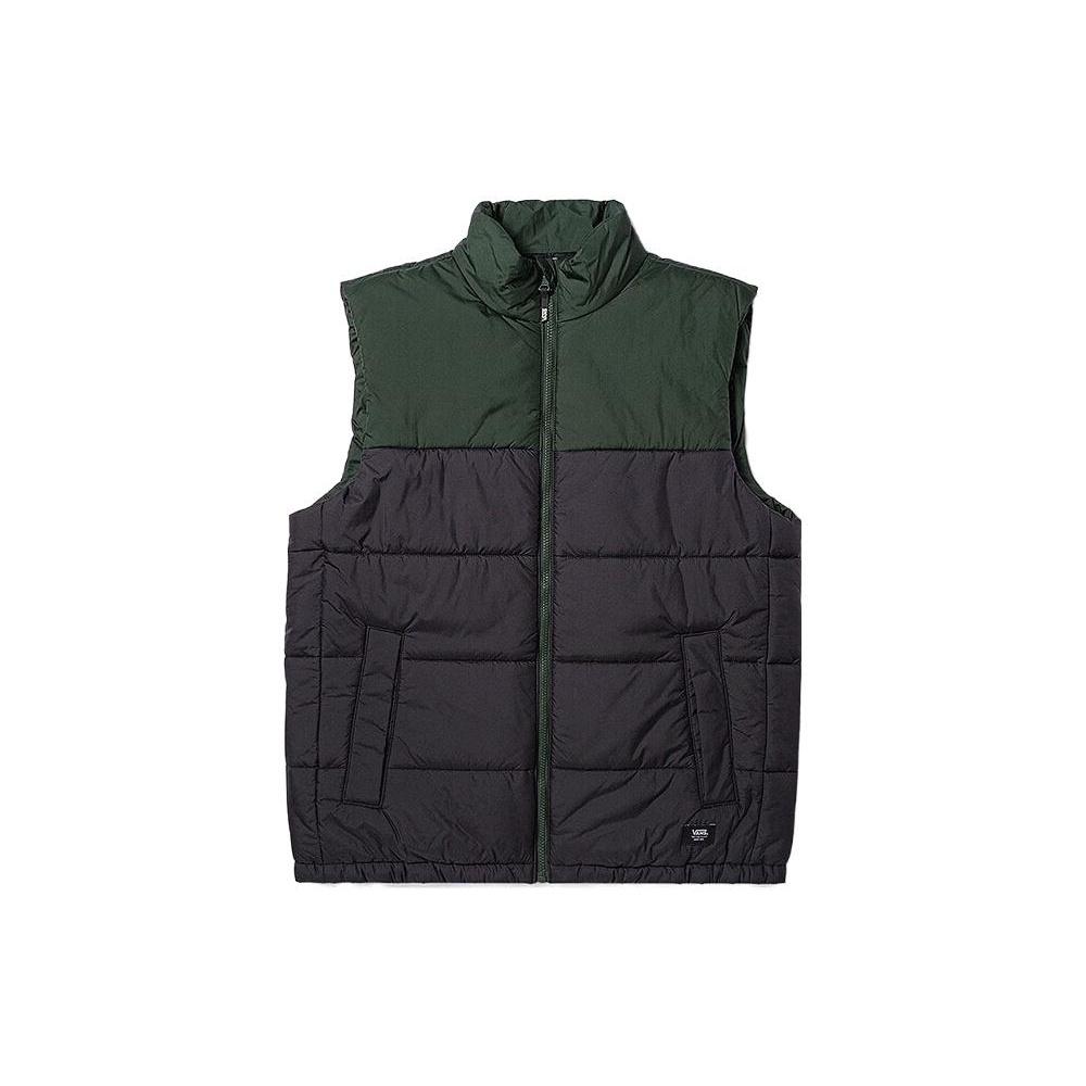 Vans Norris MTE-1 Puffer Vest Black Green Men s VN000A8ACM3 L