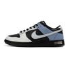 Nike Dunk Synthetic Leather Abrasion Resistant Abrasion Resistant Low Top Skateboard Shoes Unisex Black HF5441-100(Team189-)