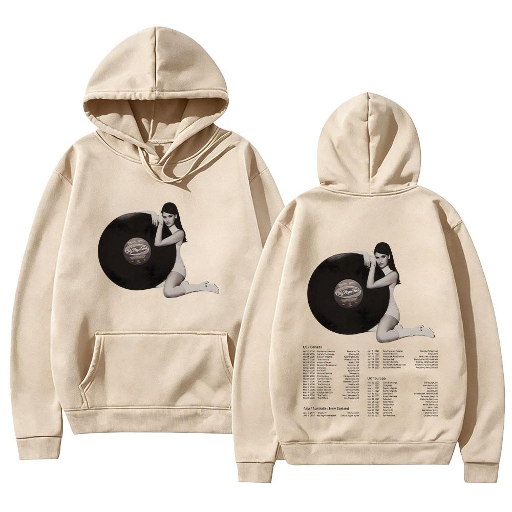 Sienna Spiro My House Tour Hoodies Vintage Graphic Print Sweatshirts Women Aesthetic Street Style Pullover Unisex Y2K Streetwear