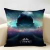 Rapper JJuL Cest Pas Des Lol Cushion Cover Natural Linen Organic Fabric DoubleSided Printing Room Sofa Decor Pillow Case