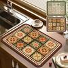 Quick-drying Drain Pad Waterproof Table Pads New Tableware Drying Mat  Kitchen