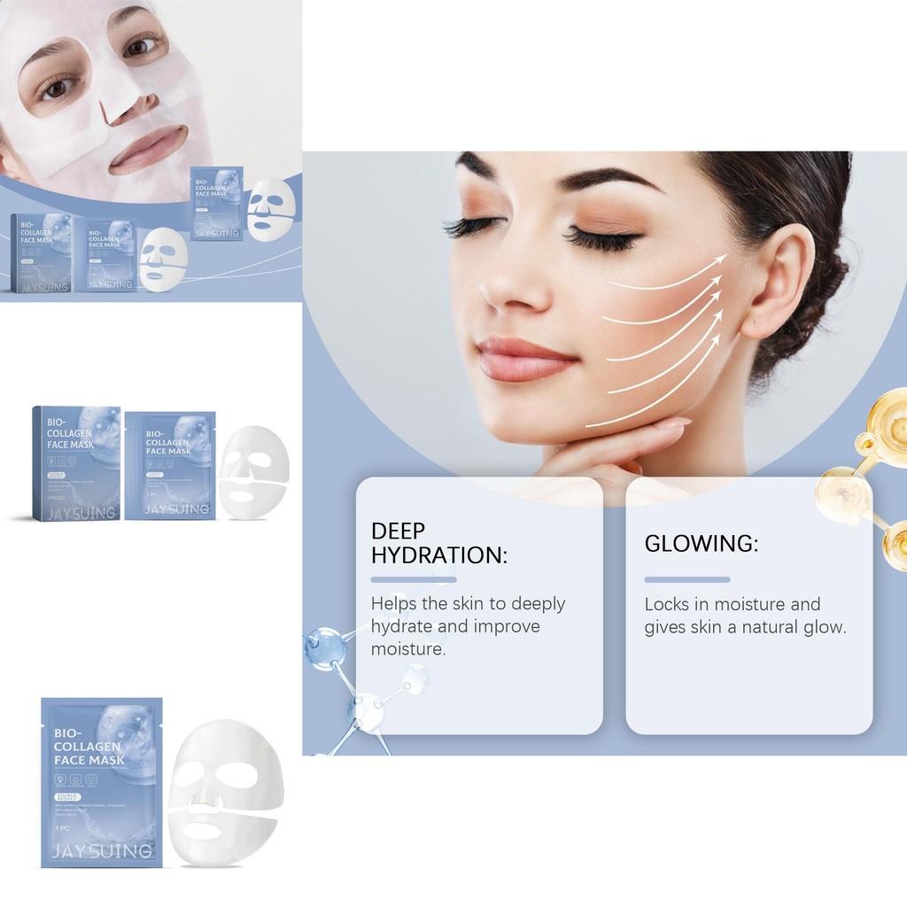 Jaysuing Hydrating Collagen Face Mask For Deep Moisture Firming And Anti-aging Skin Care