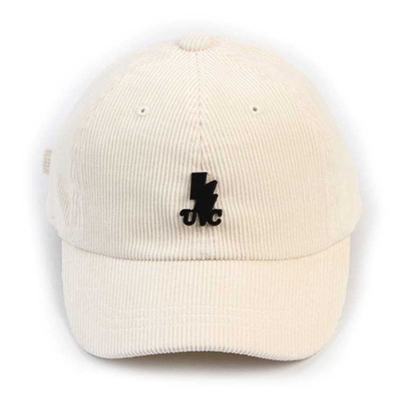 Universal Chemistry Corduroy Ivory Short Brim Ballcap Short Brim Ball Cap