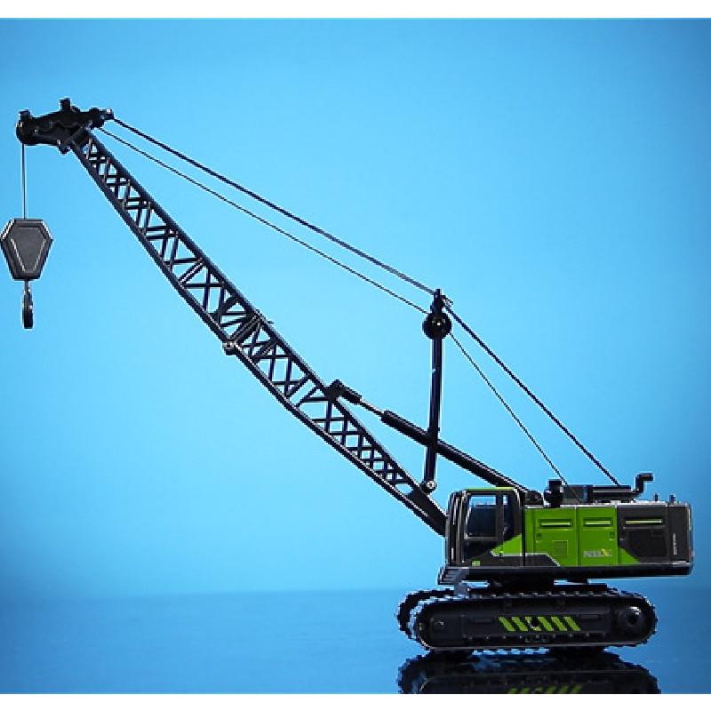 Large Alloy Simulation Foldable Crane Engineering Vehicle Model Children Toy