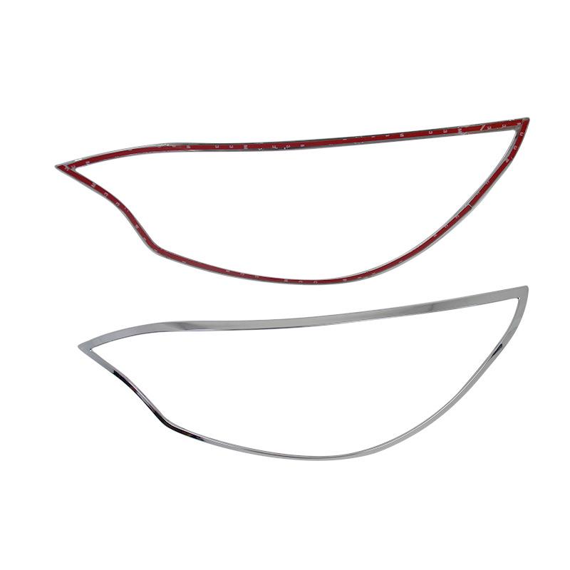 Kia 16 RIO Sedan Headlight Frame Cover Modification