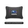 For Subaru BRZ Crosstrek Legacy XV Forester WRX 2006 STI Suede Car Neck Pillow Headrest Lumbar Support Pillow Spine Protect Key foi0