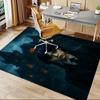 1pc haunted house spooky atmosphere Carpet Anti Slip Polyester Floor Mat for office,Bedroom