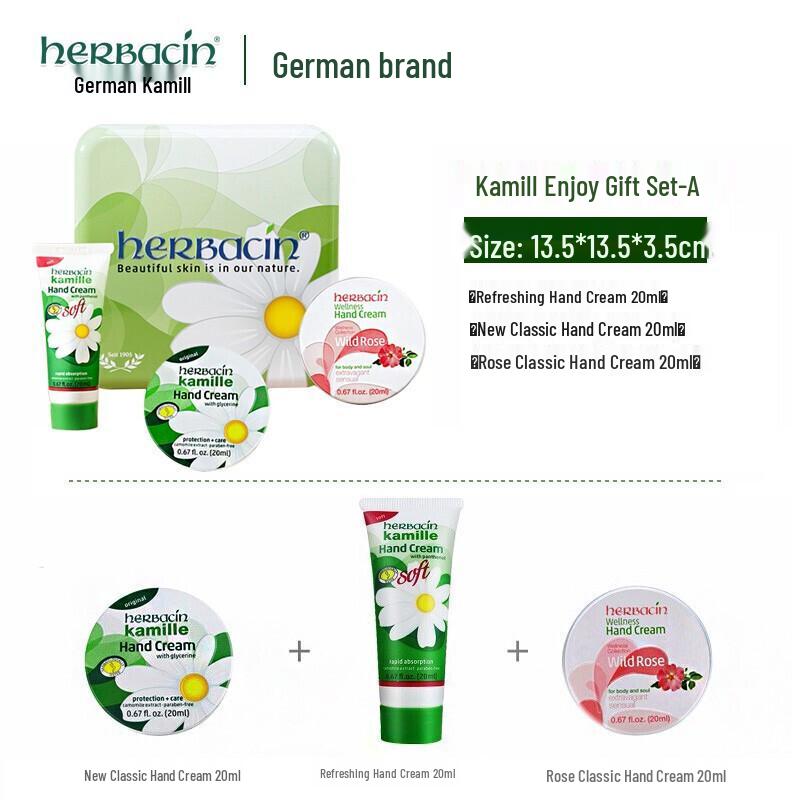 Herbacin Hand Cream Gift Set