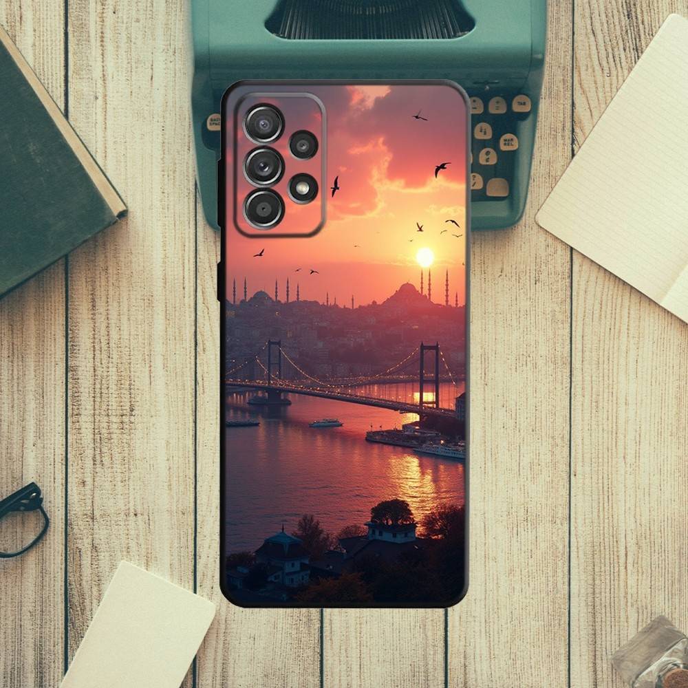 Turkey Istanbul Scenery Phone Case For Samsung S21,S22 Ultra,S20,S30 plus,S22 plus,S23,S30 ultra 5G Silicone Cover