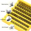 Segmented Multi-Haired False Eyelashes Single Cluster Large Capacity Daily Makeup Grafting Eyelashes