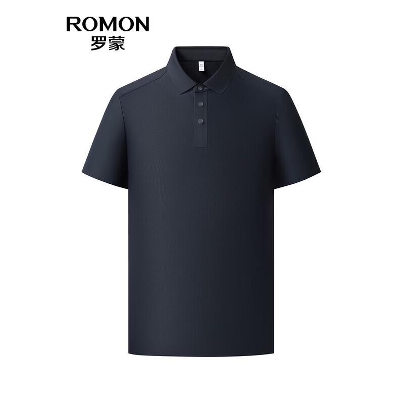 ROMON Men s Breathable Seamless Business Polo Shirt 190