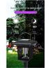 Solar Mosquito Repellent Lamp: Outdoor Garden Handheld Insect Killer Stainless Steel Light