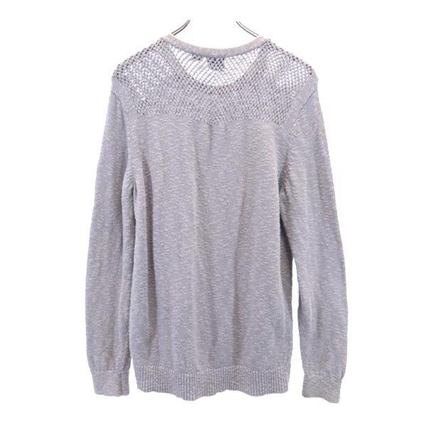 ARMANI EXCHANGE Long sleeve sweater M Gray knit Men's Used