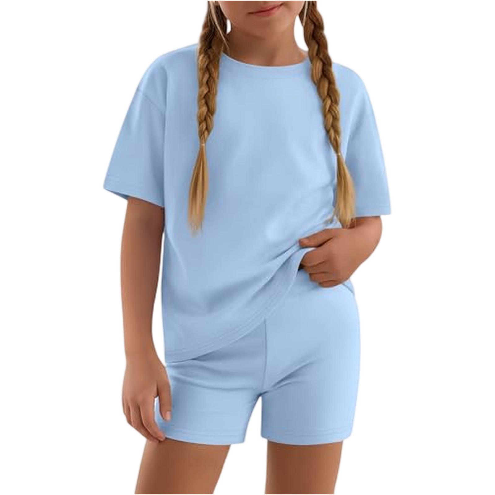 

Kid Patriotic Outfit - Short Sleeve & Shorts 2-Piece Set For Boy And Girl 130