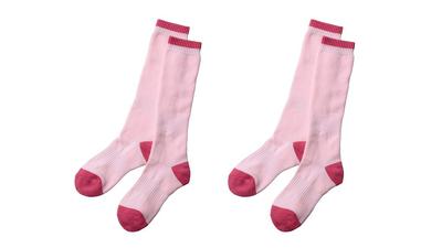Socks, Ski Socks, Junior High Socks, 2 Pairs, 19~21cm [Color Not Specified] Girls' Assortment UX-994
