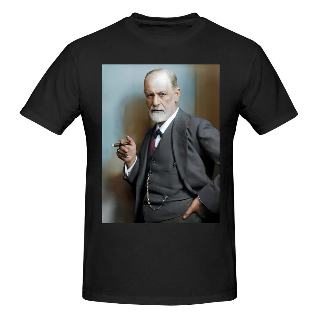 Funny Sigmund Freud 1921 Unisexs Printed TShirt Unisex T shirtBasketball
