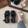 Fashion Hot Selling 2025 Summer Women Floral Platform Wedges Heel Sandals Fashion Narrow Band Ladies Elegant Gladiator Sandalias Female