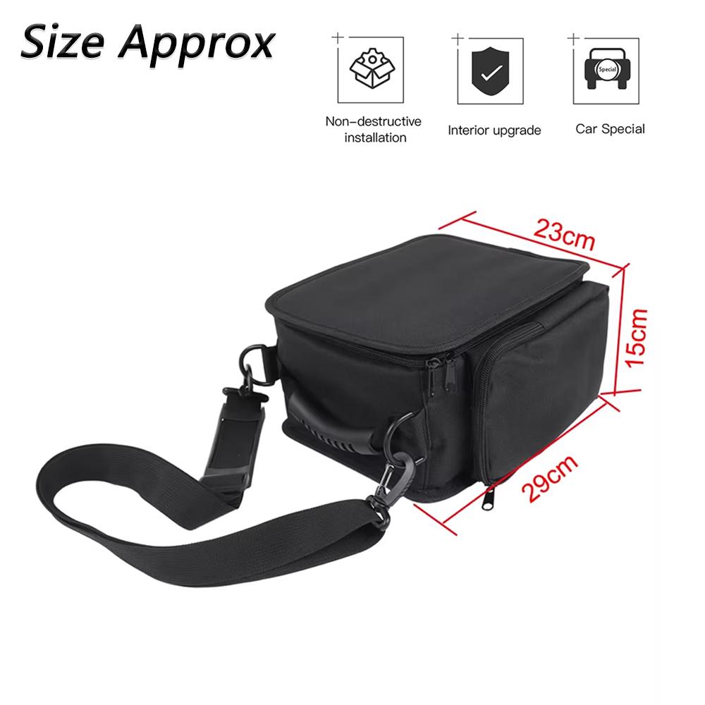 Car Rear Under Seat Storage Bag Box for Jeep Wrangler JL 2018-2026 Backseat Organizer Interior Accessories Stowing Tidying