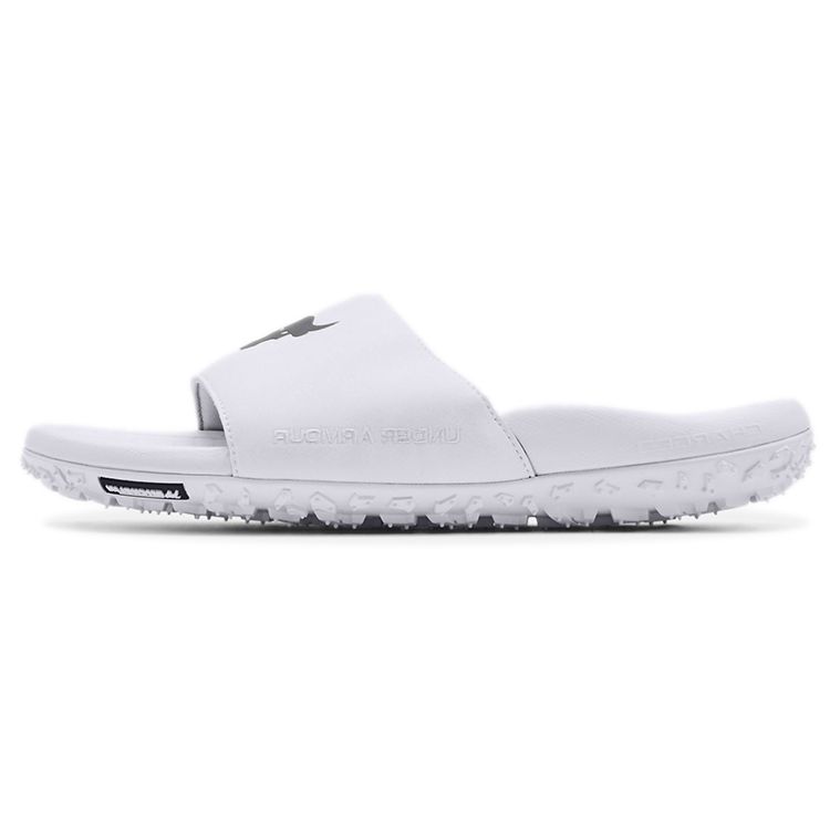 Under Armour Project Rock Slides White Unisex 3023762101 40