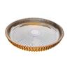 SMILEY Golden Crystal Glass Fruit Plate