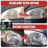Car headlight repair and polishing kit, car headlight scratch removal repair paste, oxide layer removal, car headlight refurbishment