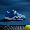 adidas Courtflash Hook-and-Loop Tennis Shoes Kids KK3864 Kids' Performance Sports Shoes Lucid Ray Blue / Cloud White / Dark Blue