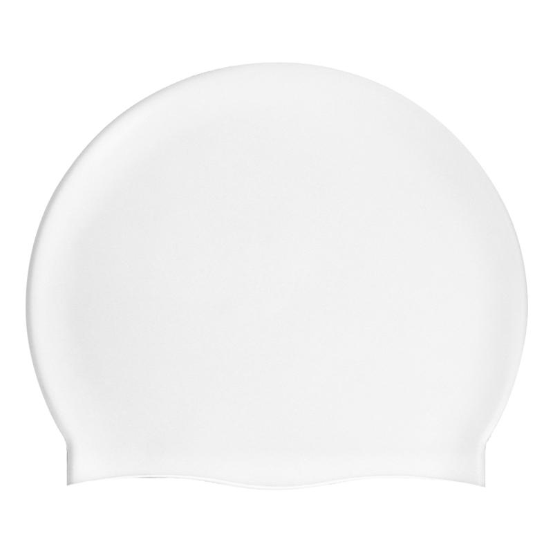 Custom Printed Adult Swim Cap New Style 100% Eco-Friendly Silicone Color Fading Resistant Swimming Cap